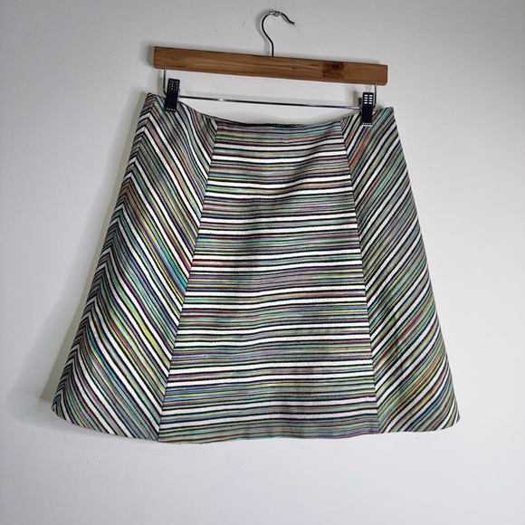 Ann Mashburn Striped Skirt - Picture 1 of 10